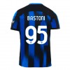 Maglia ufficiale Inter Milan Bastoni 95 Casa 2023-24 per Bambino